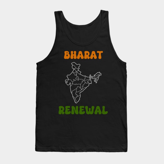 Bharat Renewal India Tank Top by Piggy Boxer